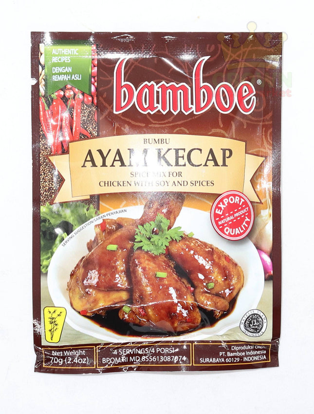 Bamboe Bumbu Ayam Kecap (Chicken with Soy and Spices) 70g - Crown Supermarket