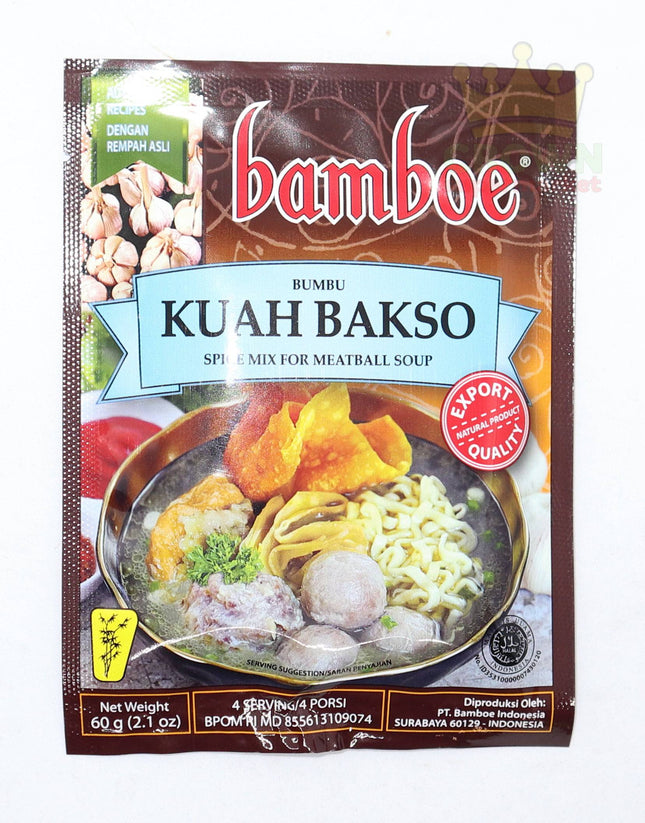 Bamboe Bumbu Kuah Bakso (Meatball Soup) 60g - Crown Supermarket