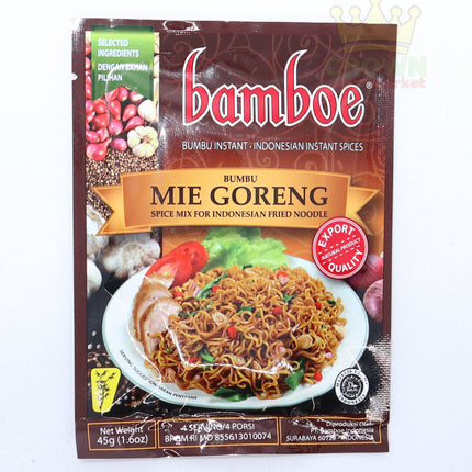 Bamboe Bumbu Mie Goreng (Indonesian Fried Noodle) 45g - Crown Supermarket