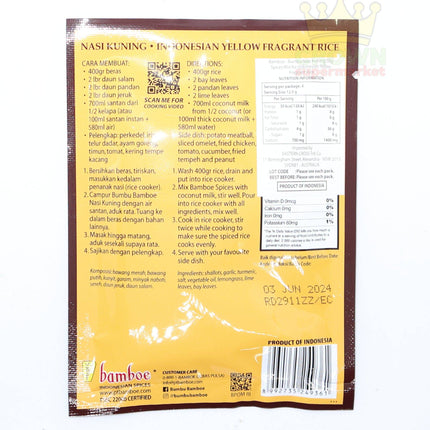 Bamboe Bumbu Nasi Cuning 50g - Crown Supermarket