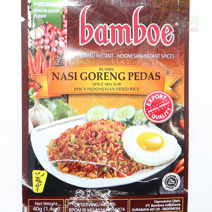 Bamboe Bumbu Nasi Goreng Pedas (Spicy Indonesian Fried Rice) 40g - Crown Supermarket