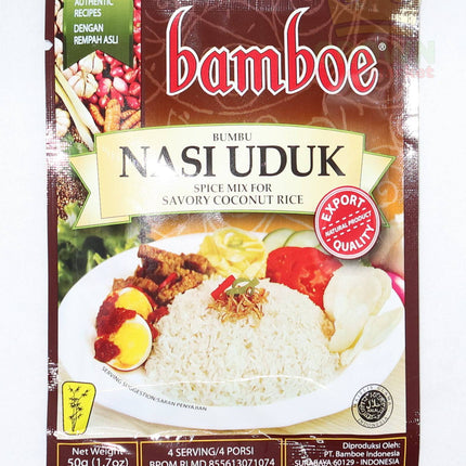 Bamboe Bumbu Nasi Uduk (Savory Coconut Rice) 50g - Crown Supermarket