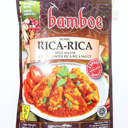 Bamboe Bumbu Rica-Rica (Chicken with Rica-Rica Sauce) 90g - Crown Supermarket