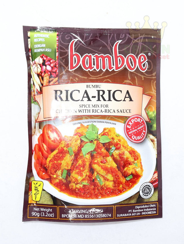 Bamboe Bumbu Rica-Rica (Chicken with Rica-Rica Sauce) 90g - Crown Supermarket