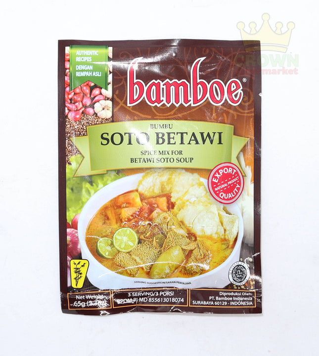 Bamboe Bumbu Soto Betawi 65g - Crown Supermarket