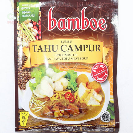 Bamboe Bumbu Tahu Campur (East Java Tofu Meat Soup Mix) 100g - Crown Supermarket