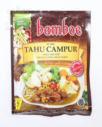 Bamboe Bumbu Tahu Campur (East Java Tofu Meat Soup Mix) 100g - Crown Supermarket