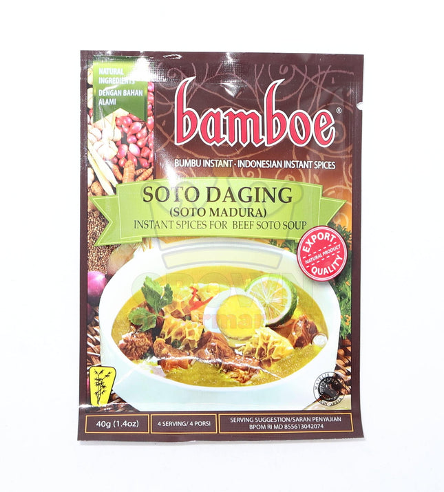 Bamboe Soto Daging (Soto Madura) 40g - Crown Supermarket