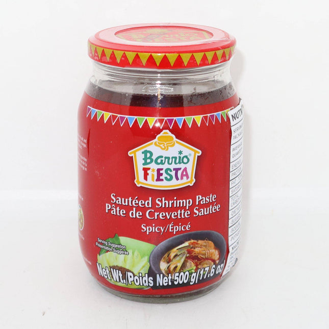 Barrio Fiesta Sauteed Shrimp Paste Spicy (Bagoong) 500g - Crown Supermarket