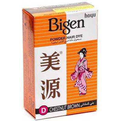 Bigen Powder Hair Dye - Chestnut Brown - Crown Supermarket
