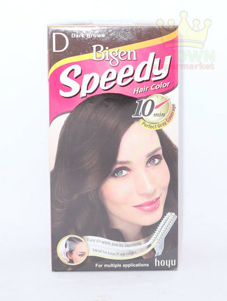 Bigen Speedy Hair Color Dark Brown (D) - Crown Supermarket