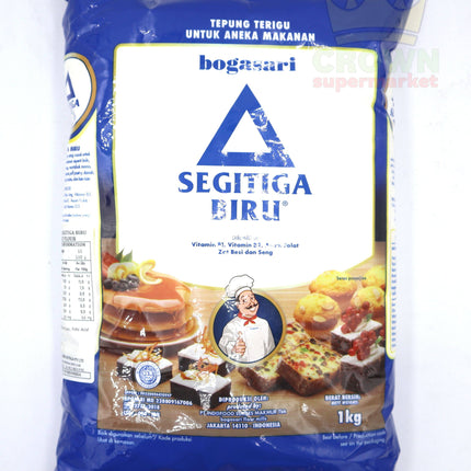 Bogasari Segitiga Biru 1KG - Crown Supermarket