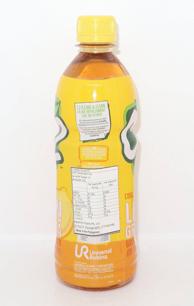 C2 Lemon Green Tea 500ml - Crown Supermarket