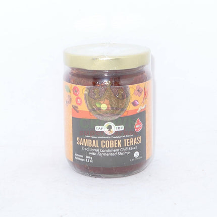 Cap Ibu Sambal Cobek Terasi Hot 240g - Crown Supermarket