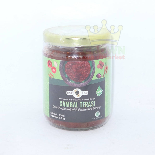 Cap Ibu Sambal Terasi Mild 230g - Crown Supermarket