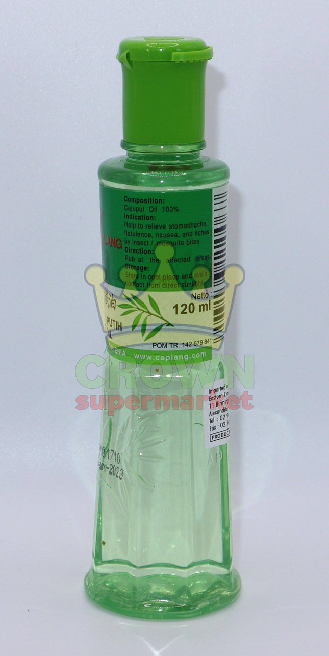 Cap Lang Minyak Putih Cajuput Oil 120ml - Crown Supermarket