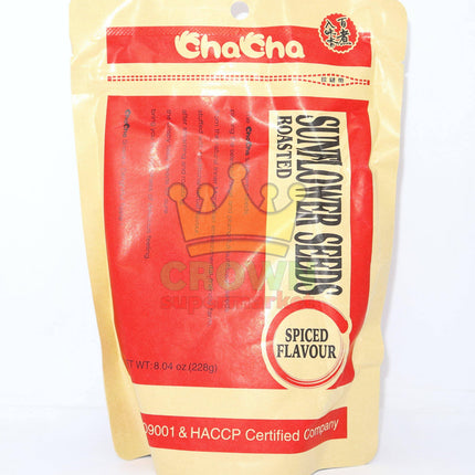 Chacheer Roasted Sunflower Seeds Spiced 228g - Crown Supermarket