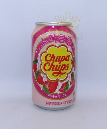 Chupa Chups Sparkling Strawberry 345ml - Crown Supermarket
