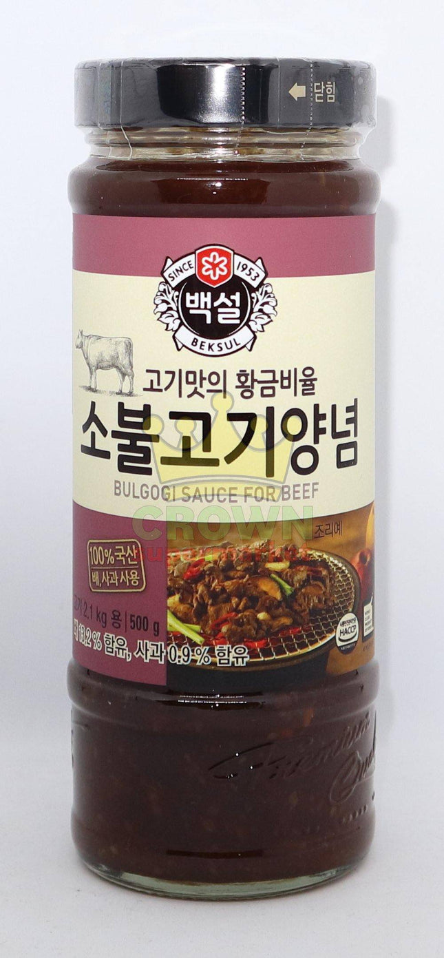 Beksul Bulgogi Sauce for Beef 500g - Crown Supermarket