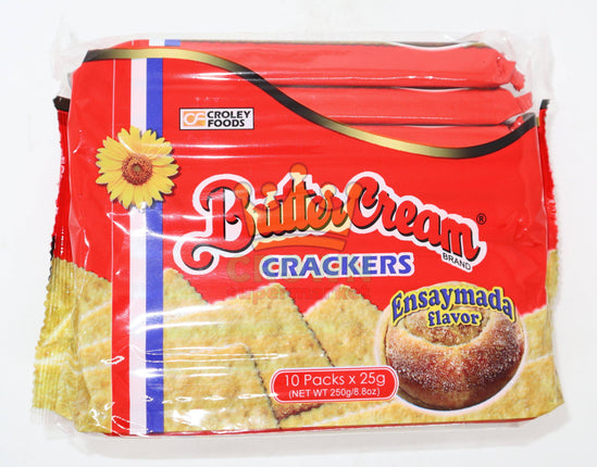 Croley Foods Butter Cream Crackers Ensaymada Flavor 250g - Crown Supermarket