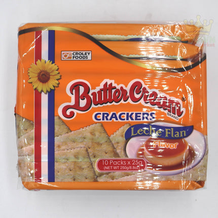 Croley Foods Butter Cream Crackers Leche Flan 10x25g - Crown Supermarket
