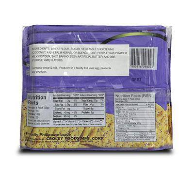 Croley Foods Butter Cream Ube Crackers 250g - Crown Supermarket