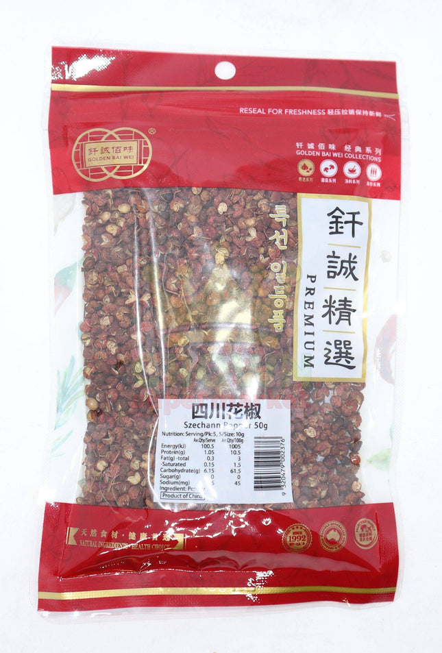 Golden Bai Wei Szechuan Pepper 50g - Crown Supermarket