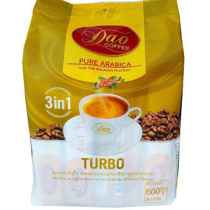 Dao Coffee Pure Arabica 3 in 1 Turbo 600g - Crown Supermarket