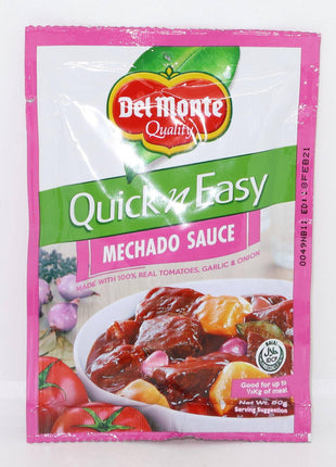 Del Monte Quick 'n Easy Mechado Sauce 80g - Crown Supermarket