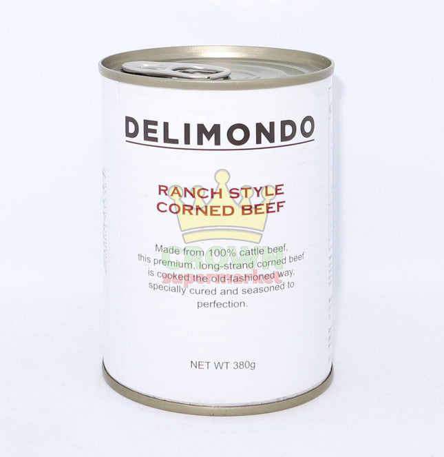 Delimondo Corned Beef Ranch Style 380g - Crown Supermarket