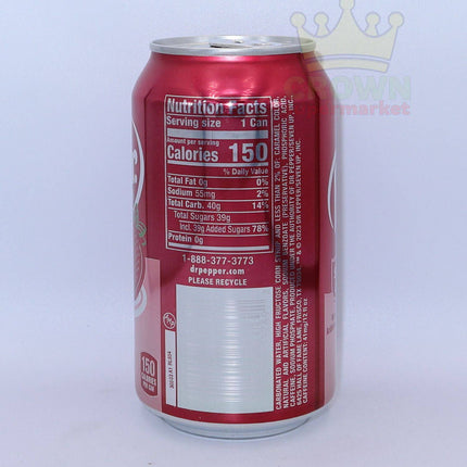 Dr Pepper Strawberries & Cream 355ml - Crown Supermarket