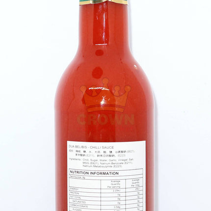 Dua Belibis Saus Cabe Chilli Sauce 620ml - Crown Supermarket