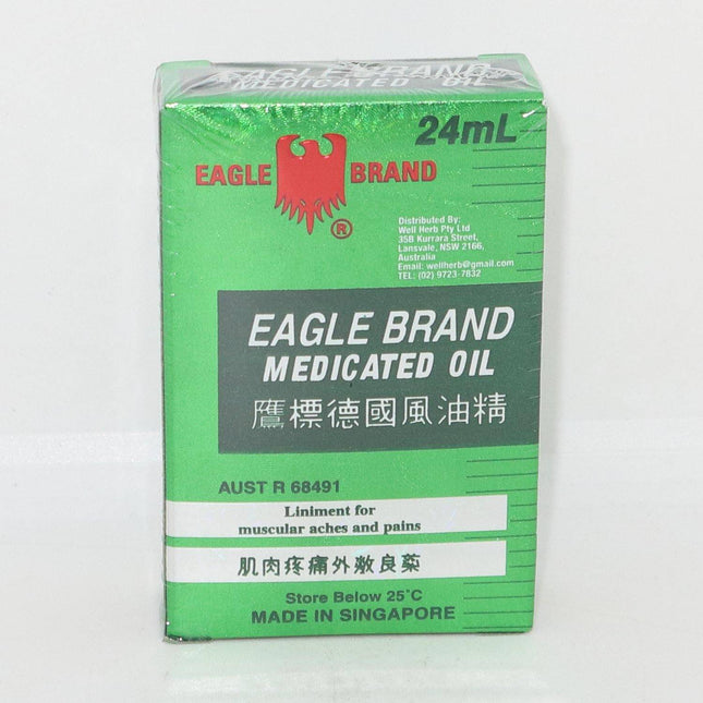 Eagle Brand Medicated Oil 24ml - Crown Supermarket