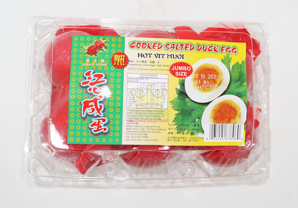Elegant Flower Salted Duck Egg 420g - Crown Supermarket