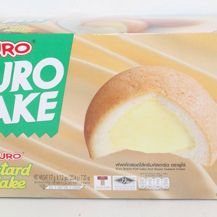 Euro Custard Cake 12x17g - Crown Supermarket