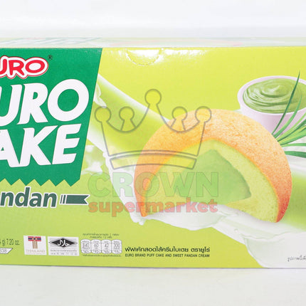 Euro Pandan Cake 12X17g - Crown Supermarket