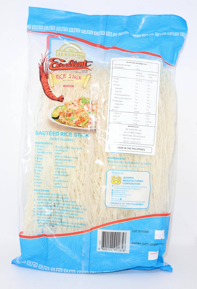 Excellent Rice Stick Bihon 454g - Crown Supermarket