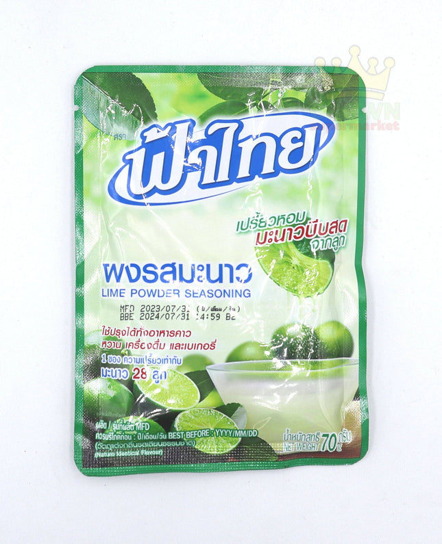 FaThai Lime Powder Seasoning 70g - Crown Supermarket