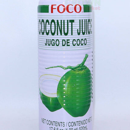 Foco Coconut Juice 520ml - Crown Supermarket