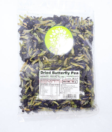 Food Tree Dried Butterfly Pea 50g - Crown Supermarket