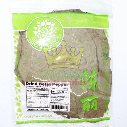 Food Tree Dried Betel Pepper 50g - Crown Supermarket