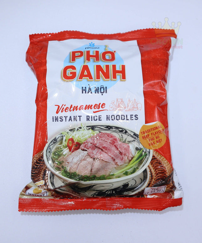 Foodeli Pho Ganh Ha Noi Beef Flavor 75g - Crown Supermarket