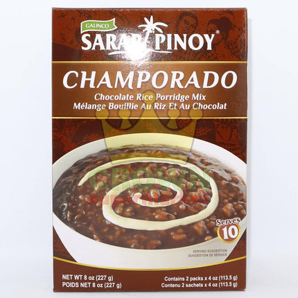 Galinco Sarap Pinoy Champorado (Chocolate Rice Porridge) 227g - Crown Supermarket