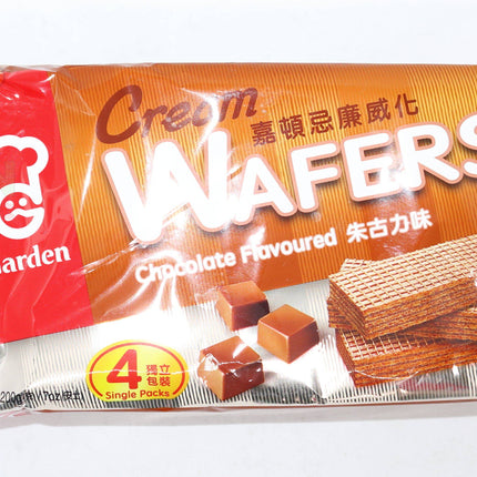 Garden Cream Wafers Chocolate Flavoured 200g - Crown Supermarket