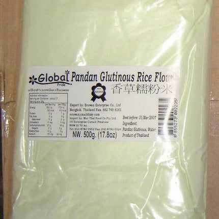Global Pandan Glutinous Rice Flour 500g - Crown Supermarket