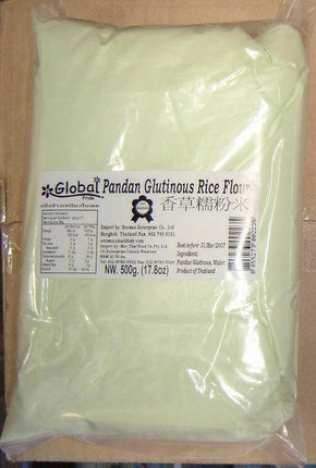 Global Pandan Glutinous Rice Flour 500g - Crown Supermarket