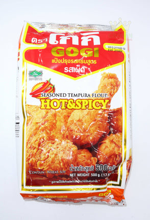 Gogi Tempure Flour Hot & Spicy 500g - Crown Supermarket