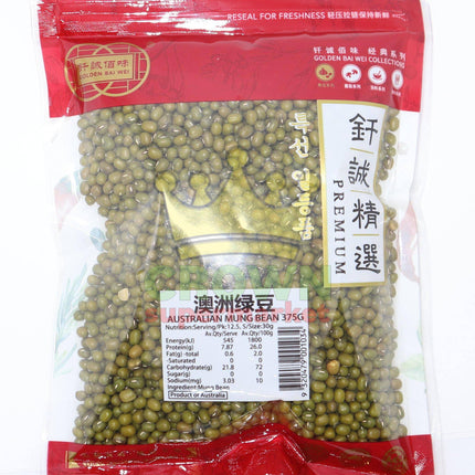 Golden Bai Wei Australia Mung Bean 375g - Crown Supermarket