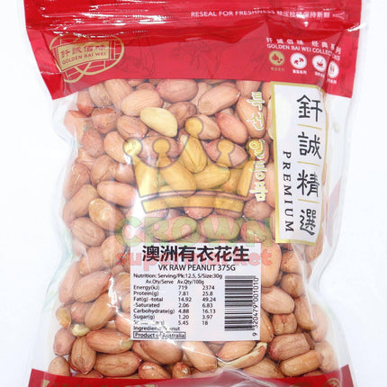 Golden Bai Wei VK Raw Peanut 375g - Crown Supermarket