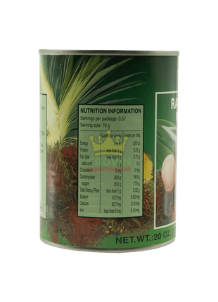Golden Choice Rambutan Stuffed with Pineapple in Syrup 565g - Crown Supermarket